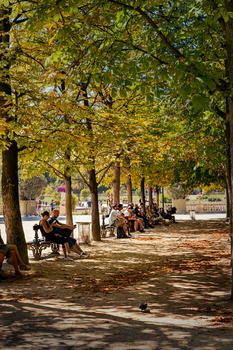 法国卢森堡公园图片素材免费下载