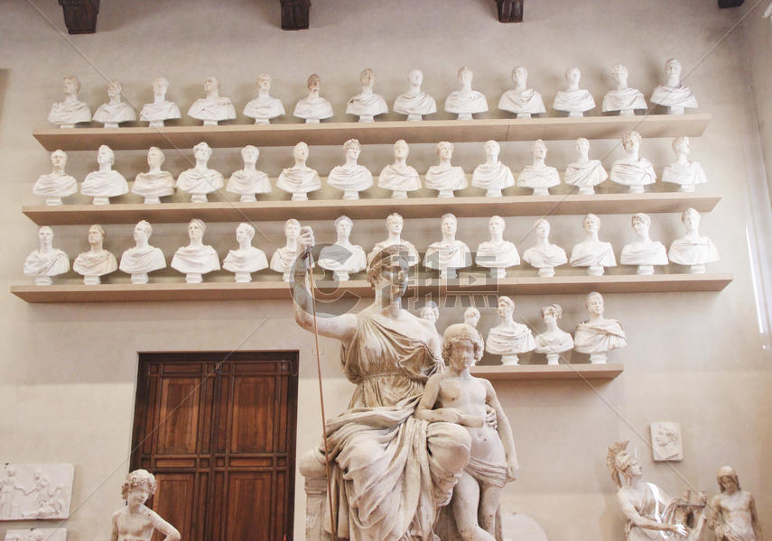 佛罗伦萨美术学院雕塑室图片素材免费下载