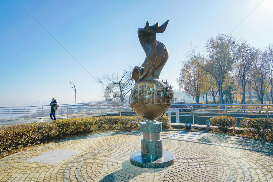 乌克兰基辅城市雕塑图片素材免费下载