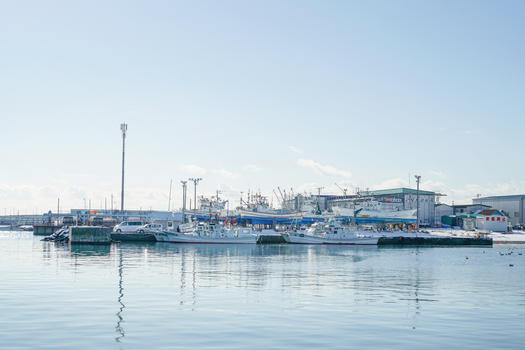 苫小牧海滨渔船码头图片素材免费下载