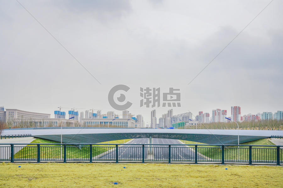 天津滨海文化中心图片素材免费下载