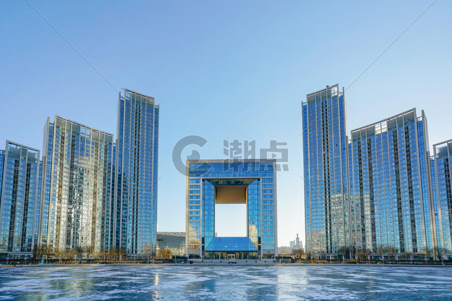 天津海河中心广场公园图片素材免费下载