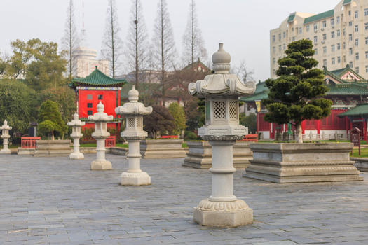 南昌滕王阁广场雕塑图片素材免费下载