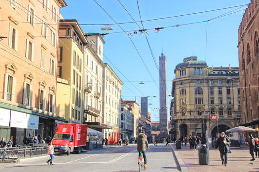 意大利博洛尼亚街景图片素材免费下载
