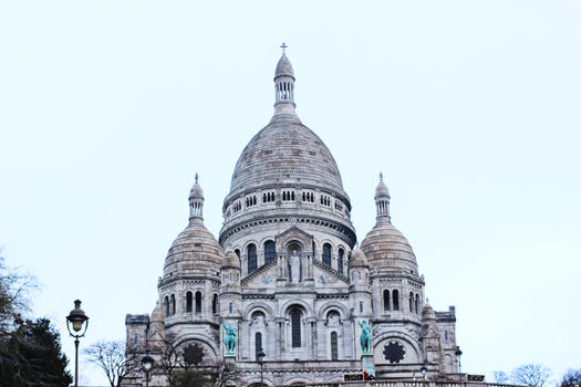 巴黎圣心大教堂图片素材免费下载