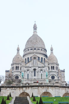 法国巴黎圣心大教堂图片素材免费下载