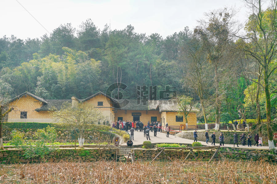 毛泽东故居图片素材免费下载