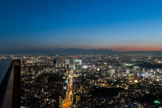 东京夜景图片素材免费下载