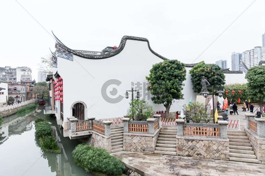 福州上下杭古镇旅游景点图片素材免费下载
