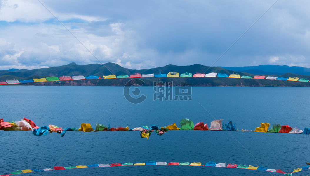 四川泸沽湖的风景图片素材免费下载