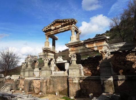 土耳其以弗所古城遗址图片素材免费下载