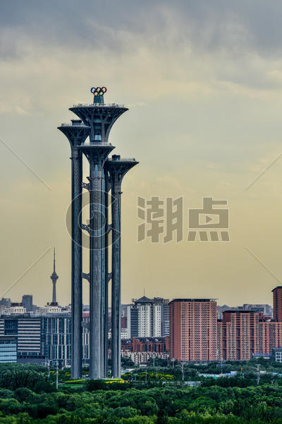 北京奥林匹克观光塔图片素材免费下载