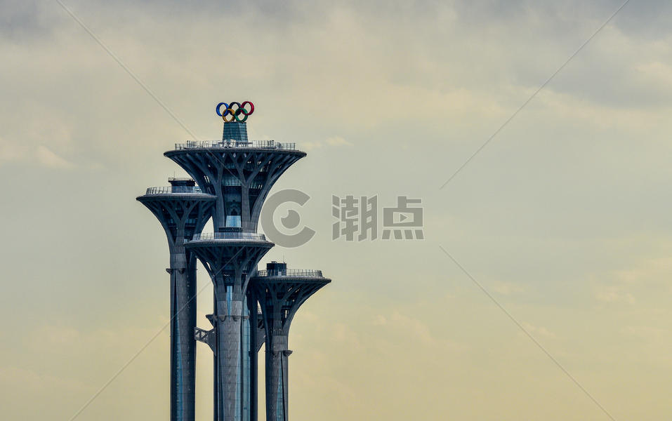 北京奥林匹克观光塔图片素材免费下载