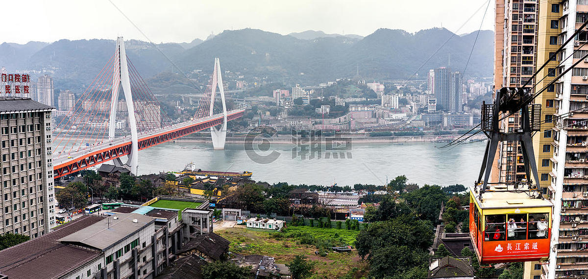 重庆长江大桥图片素材免费下载