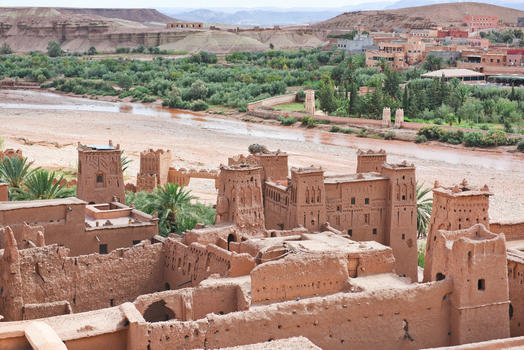 摩洛哥阿伊特本哈杜村图片素材免费下载