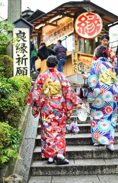 京都清水寺和服少女图片素材免费下载