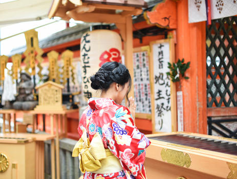 京都清水寺祈福图片素材免费下载