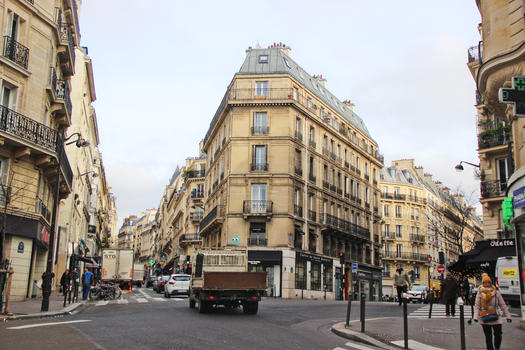 法国巴黎街景图片素材免费下载