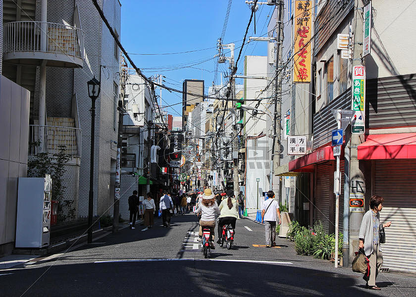 大阪街头图片素材免费下载