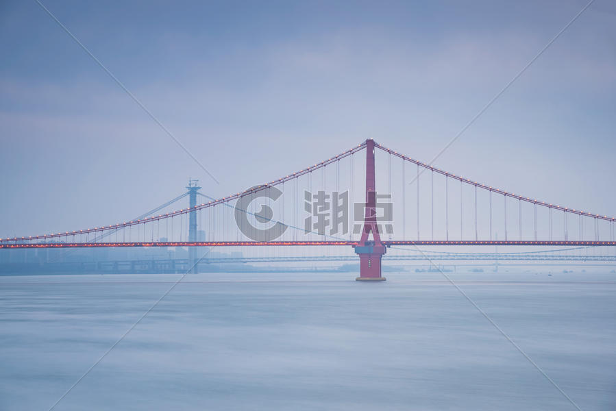 湖北武汉鹦鹉洲长江大桥图片素材免费下载