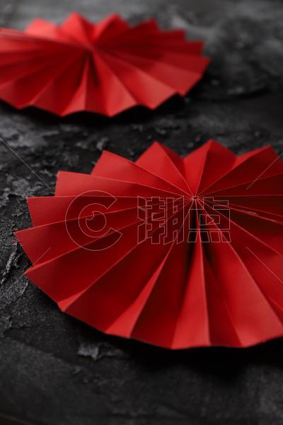 中国红折纸图片素材免费下载