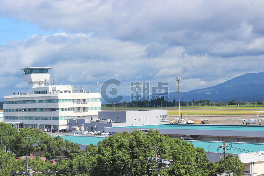 日本鹿儿岛机场航站楼图片素材免费下载