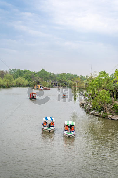 江苏扬州瘦西湖春季风光图片素材免费下载
