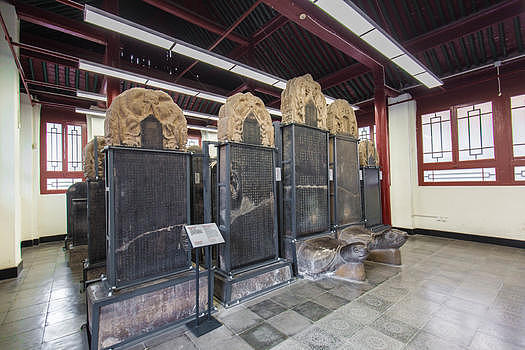 西安碑林博物馆石碑图片素材免费下载