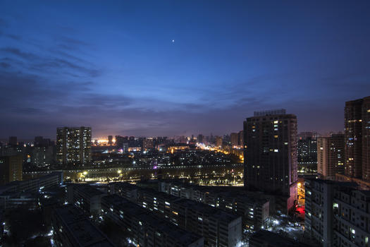 城市灯光夜景图片素材免费下载