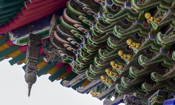 中国古建筑斗拱图片素材免费下载