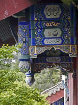中国古建筑-垂花柱图片素材免费下载