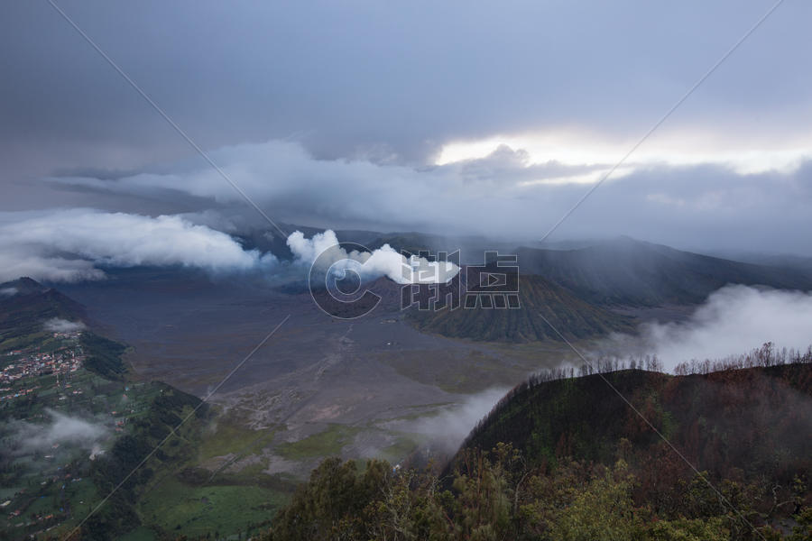 印度尼西亚布洛莫火山图片素材免费下载