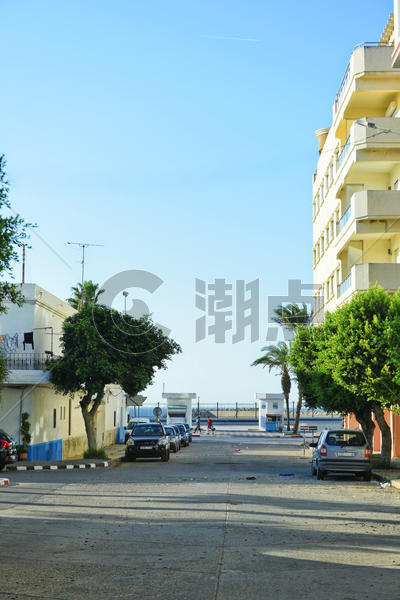 摩洛哥海滨城市丹吉尔图片素材免费下载