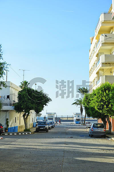 摩洛哥海滨城市丹吉尔图片素材免费下载