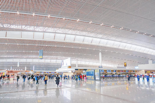 重庆江北机场候机大厅图片素材免费下载