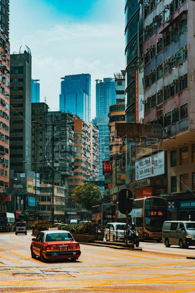 香港街道图片素材免费下载