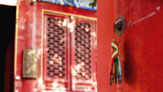 北京白塔寺室内装饰图片素材免费下载