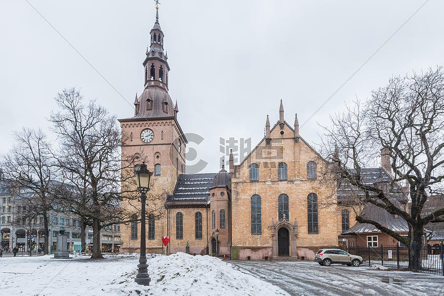 挪威首都奥斯陆城市风光图片素材免费下载