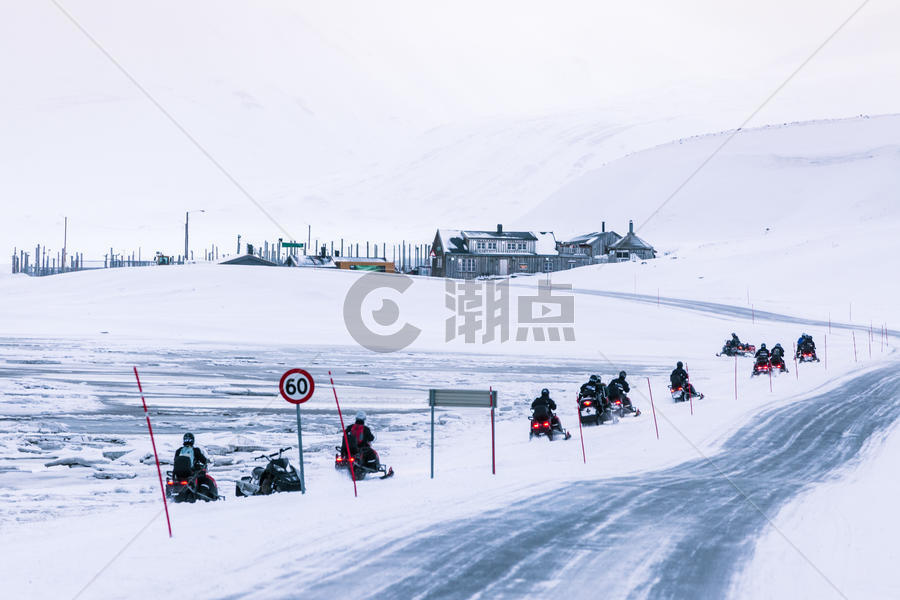 北极斯瓦尔巴群岛风光图片素材免费下载