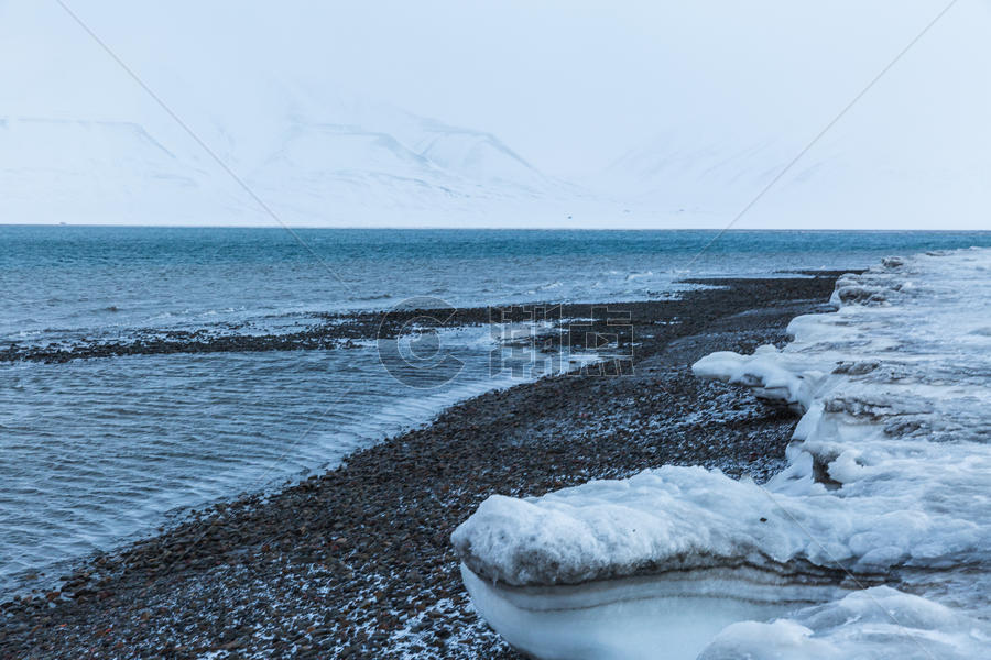 冬季寒冷的北冰洋图片素材免费下载