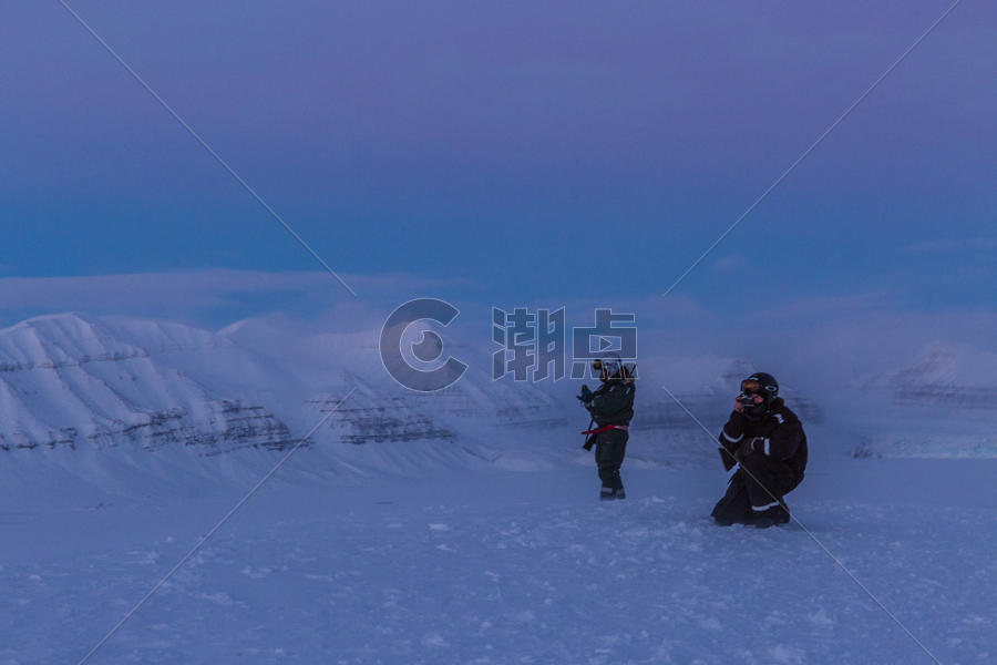 北极冬季户外探险图片素材免费下载