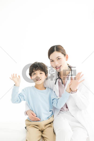 医生和儿童图片素材免费下载