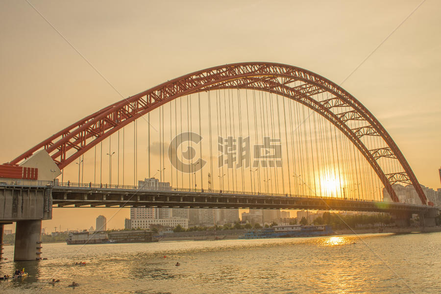 武汉晴川桥图片素材免费下载