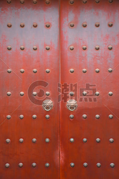 中式建筑门图片素材免费下载