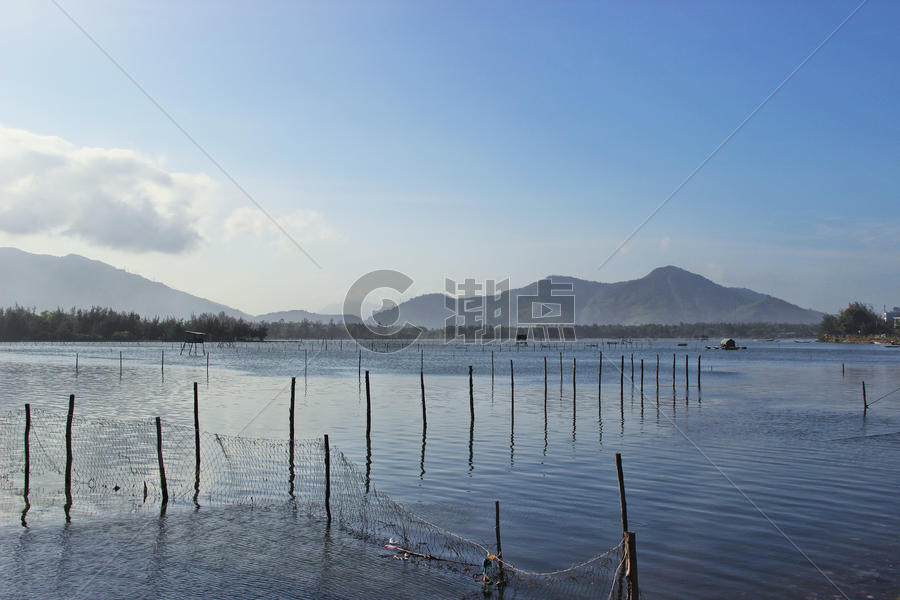越南岘港水产养殖场图片素材免费下载