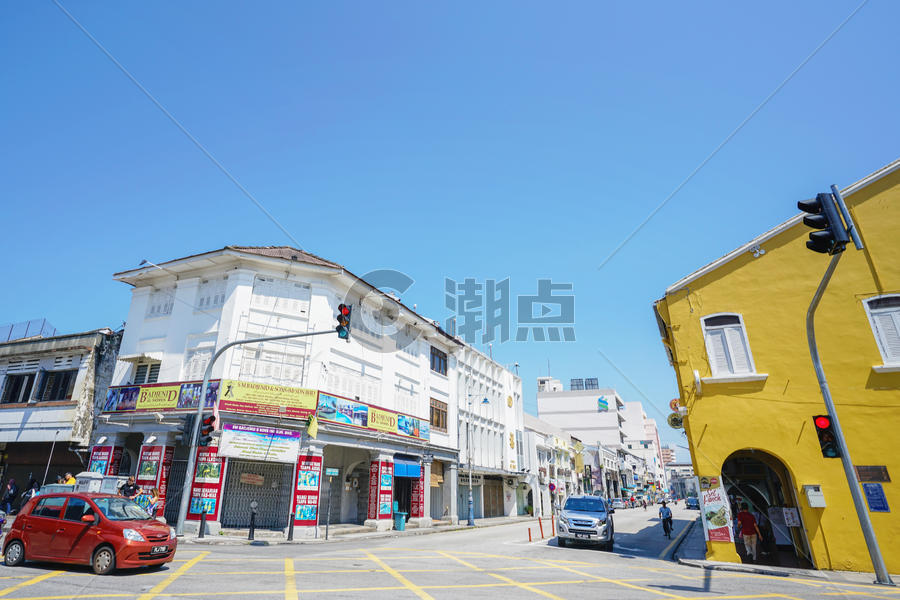 马来西亚槟城城市风光图片素材免费下载