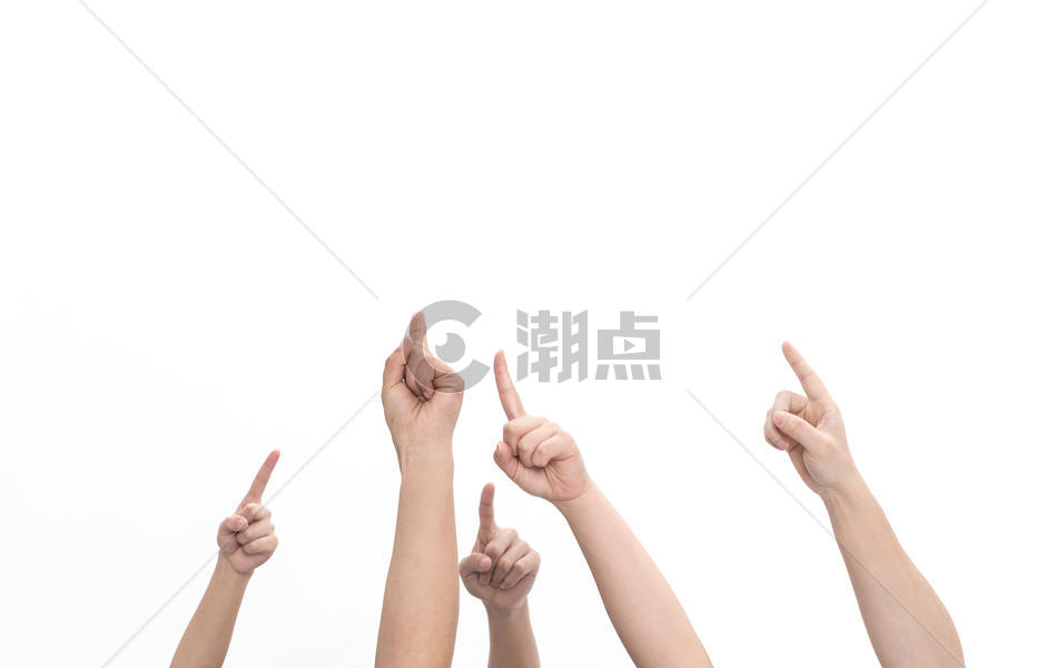 向天指手势摄影图5652 3613图片素材免费下载 编号 潮点视频