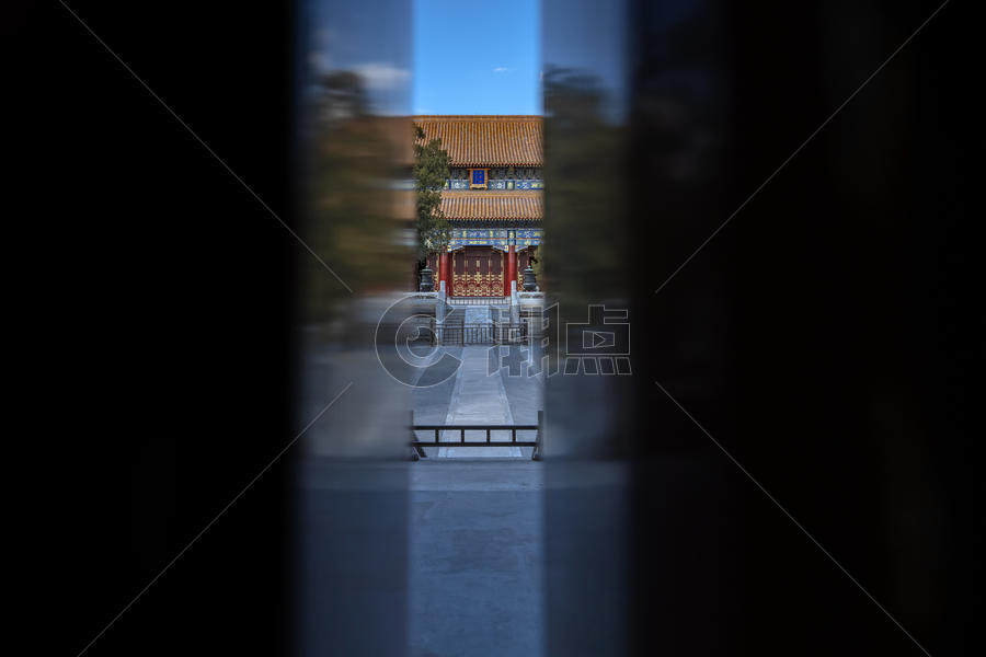 北京景山公园-寿皇殿图片素材免费下载
