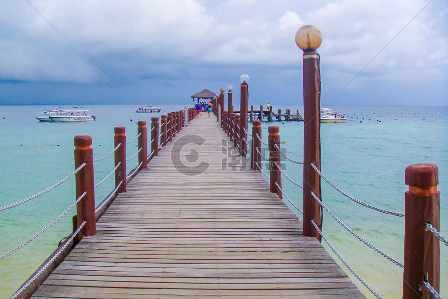 马来西亚沙巴海岛风光图片素材免费下载
