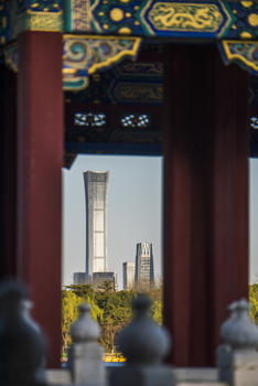 新旧交融的北京图片素材免费下载